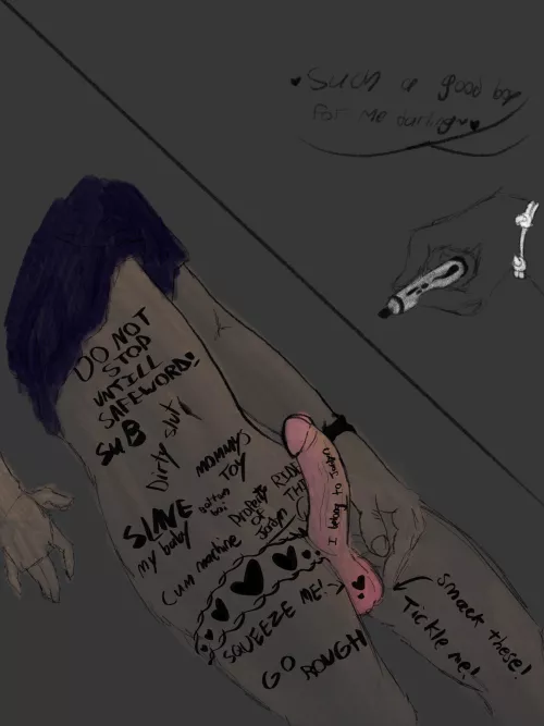 Girlfreind redrew her favorite pic of me☺️