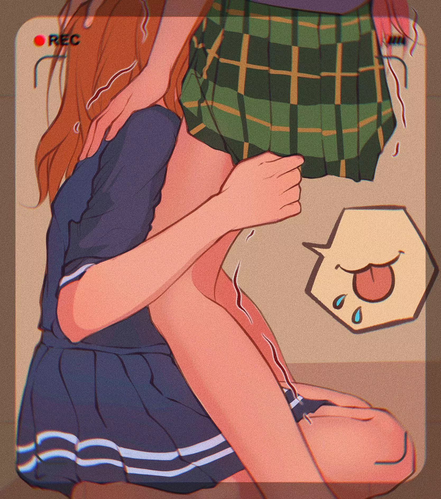 Good slurp[chihaya anon and nagasaki soyo from bang dream!]