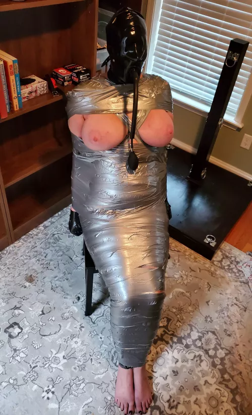 Hooded and taped