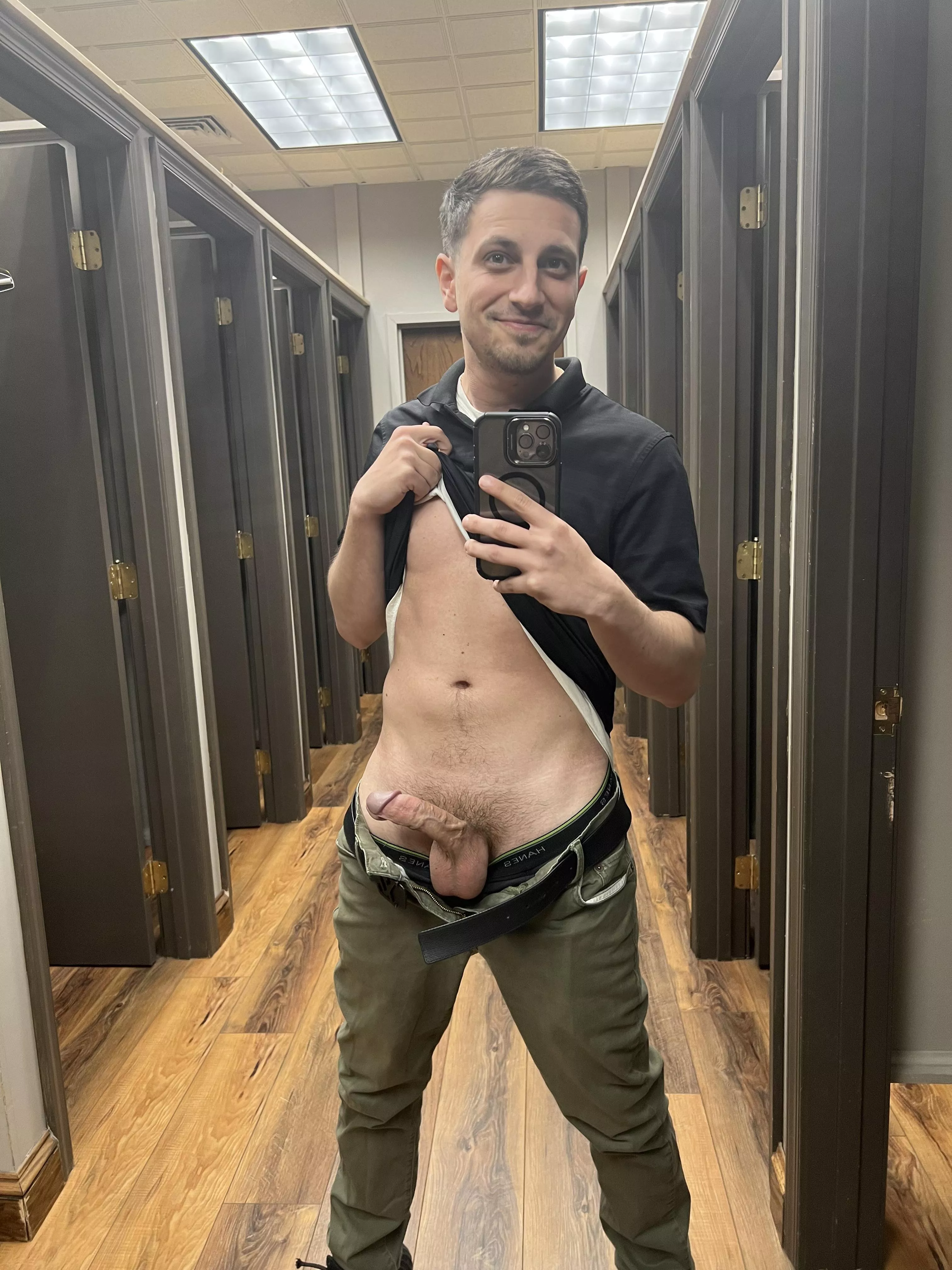 Hopefully no one walks into my work while I’m like this!