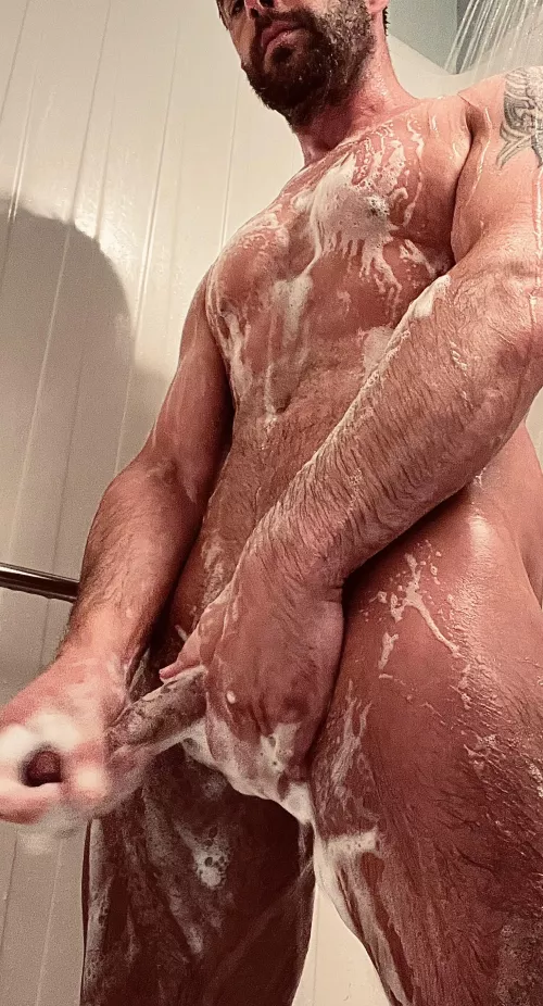 Horny in the shower!