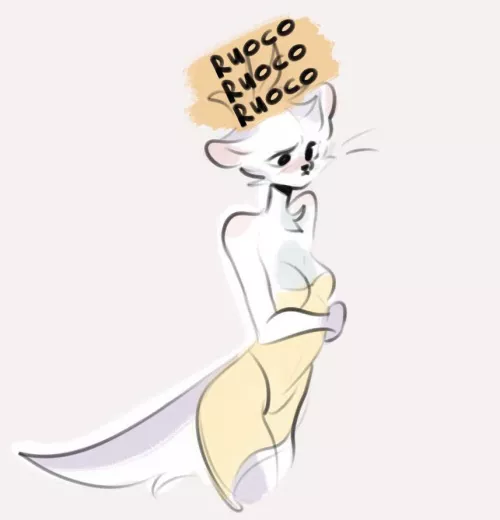 how does she look in yellow ? (art by me)