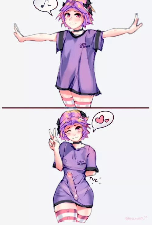 I come dressed like this to our date, you breeding me? :3