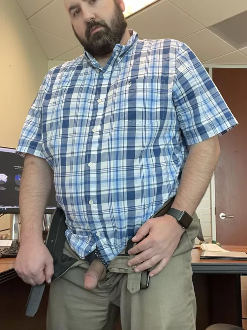 I hope no one catches me with my pants down, or I’d have to keep them from talking somehow…