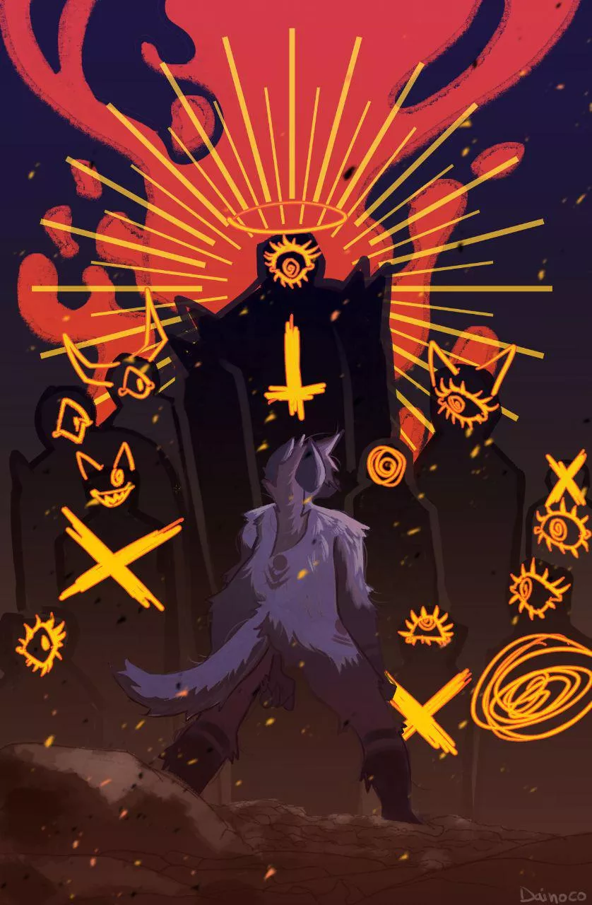 I love this piece I made, it's very dramatic