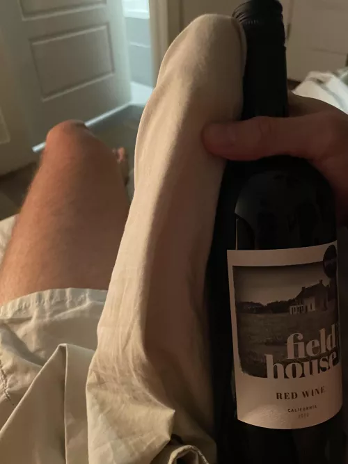 I'll have the wine with that cock