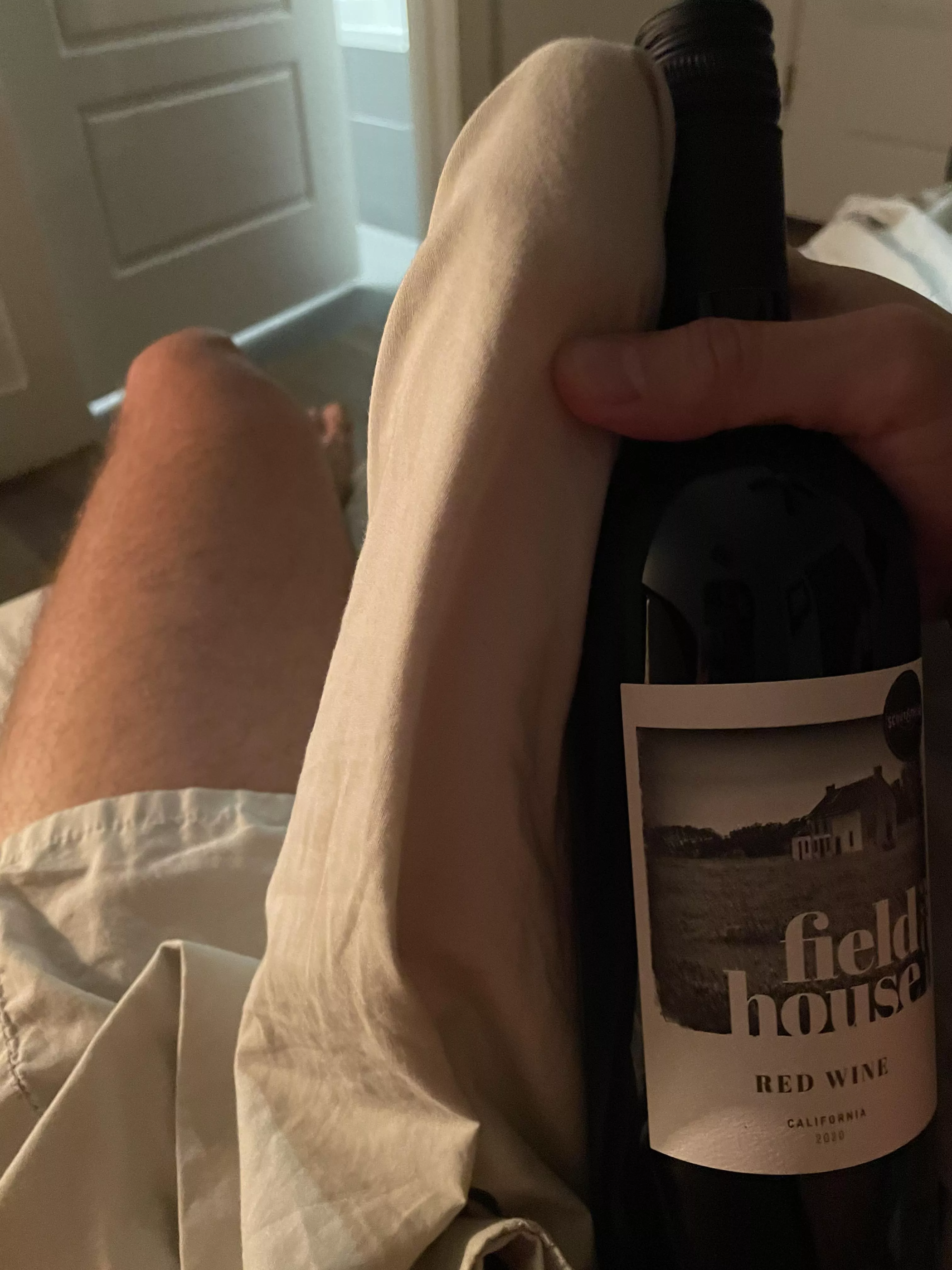 I'll have the wine with that cock