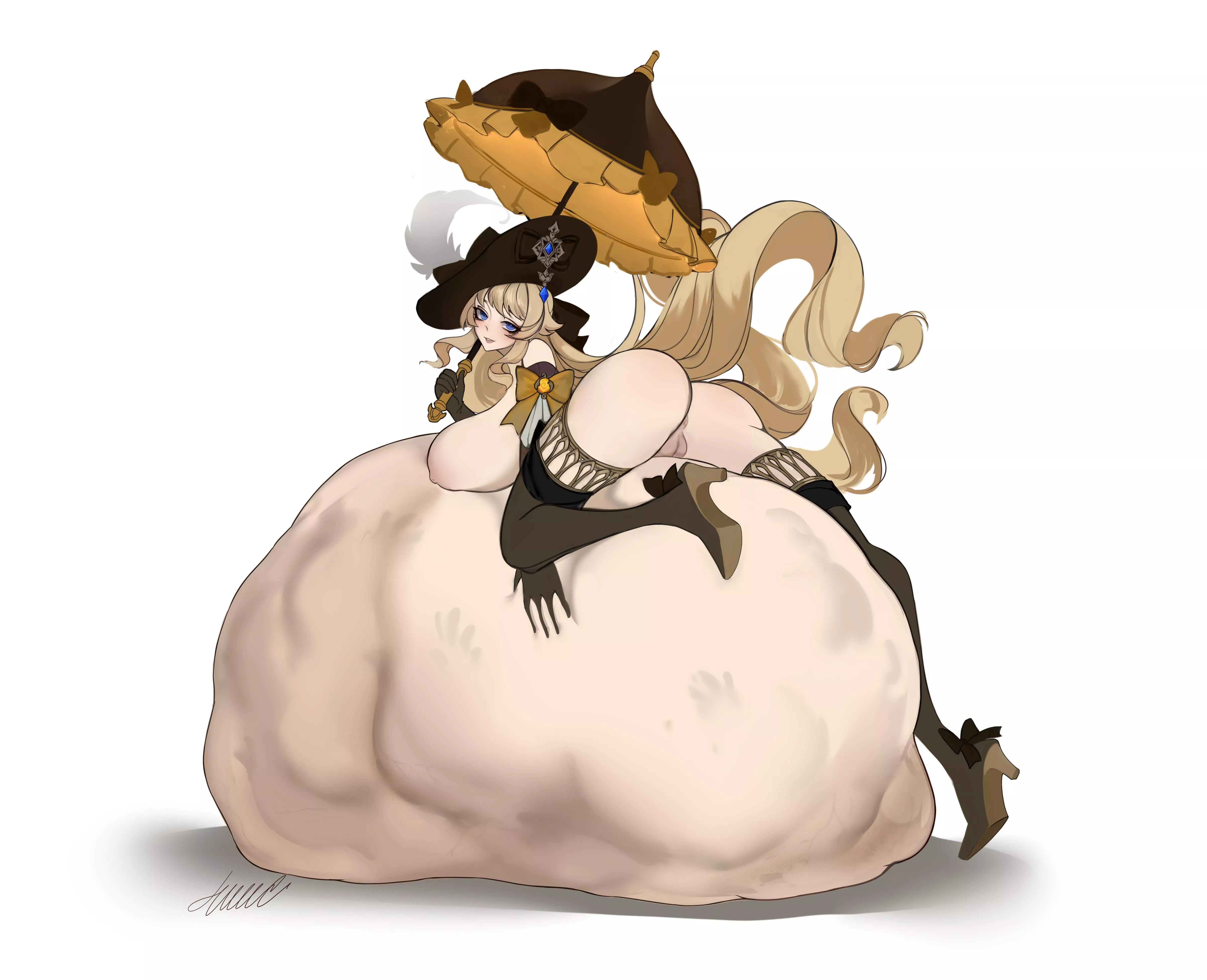 {image} Demoiselle at work by 4KKC (Female Pred, Multiple Prey, Digestion)