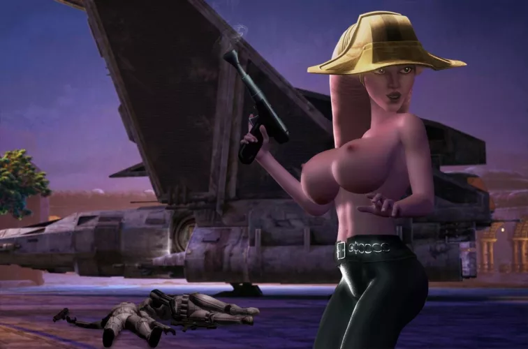 It was so easy Suu mused. Flash the guards your tits and the idiots will be gawking long enough for her to shoot them in the face. (Rastifan)