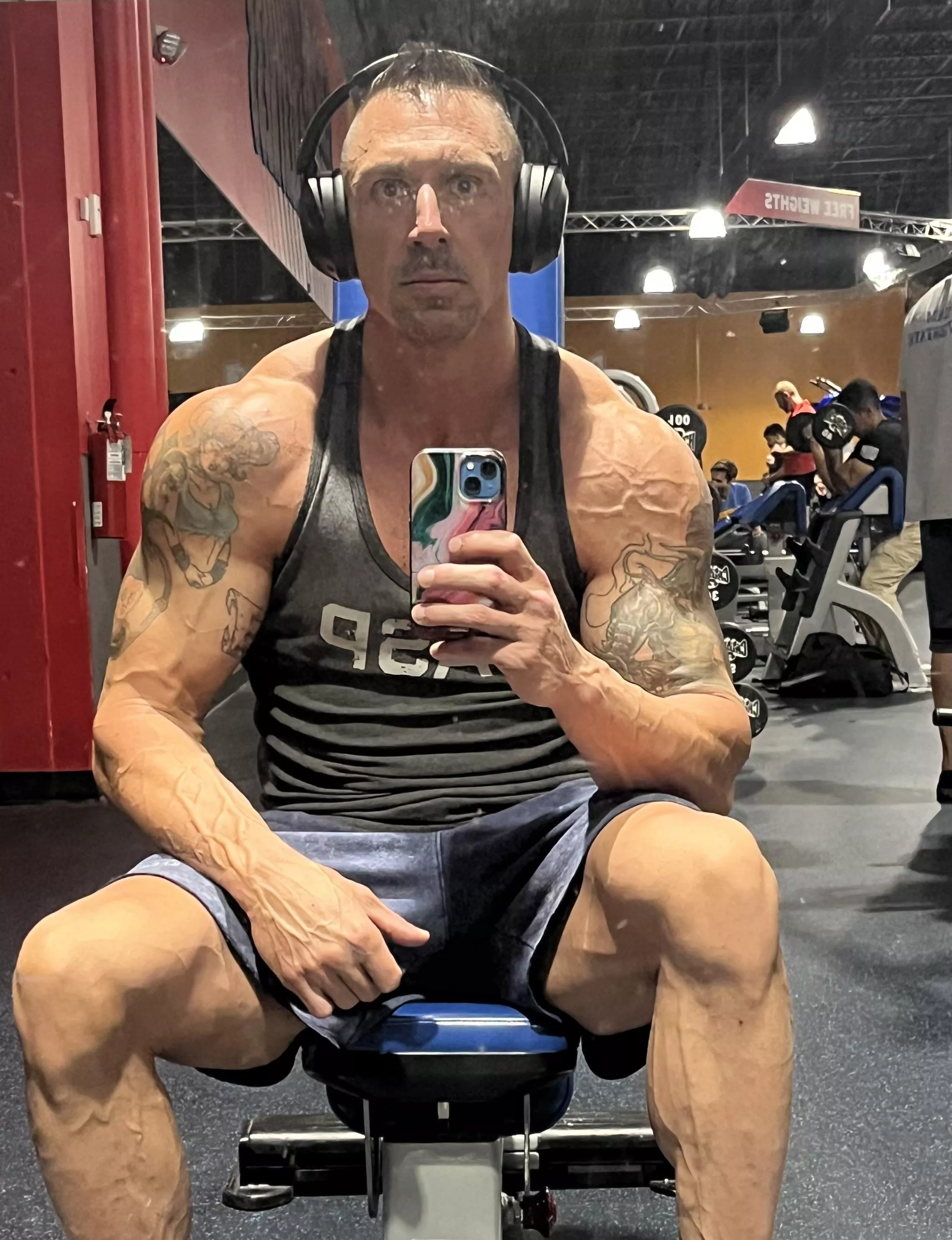 Just another day at the gym Just another day at the gym