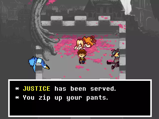 Justice served [anonymous artist]