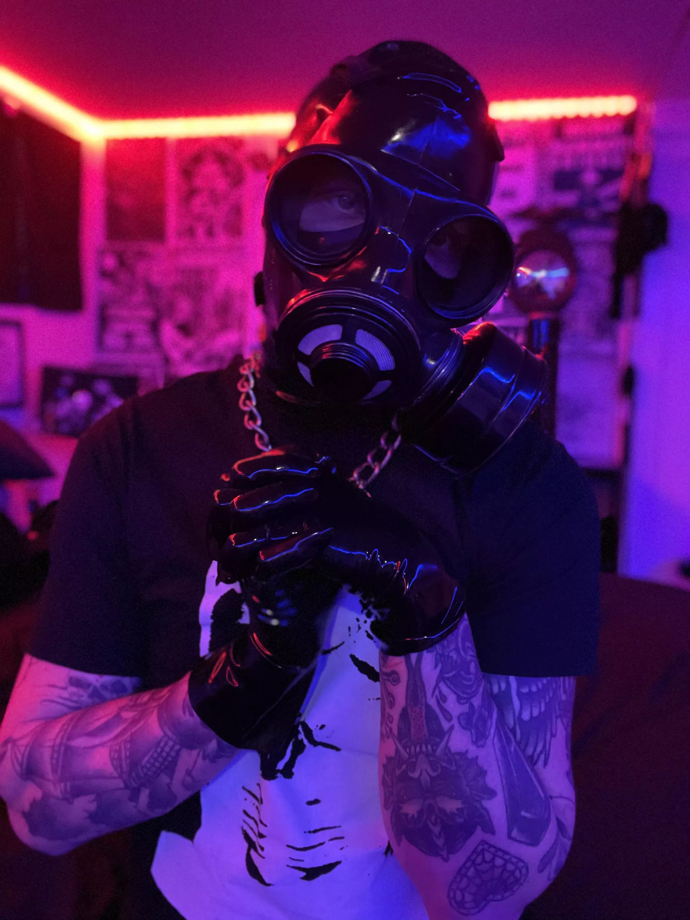 Looking forward to suiting up and wearing my new mask