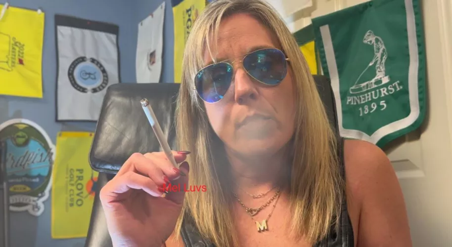 Loving my smoke in Leather....