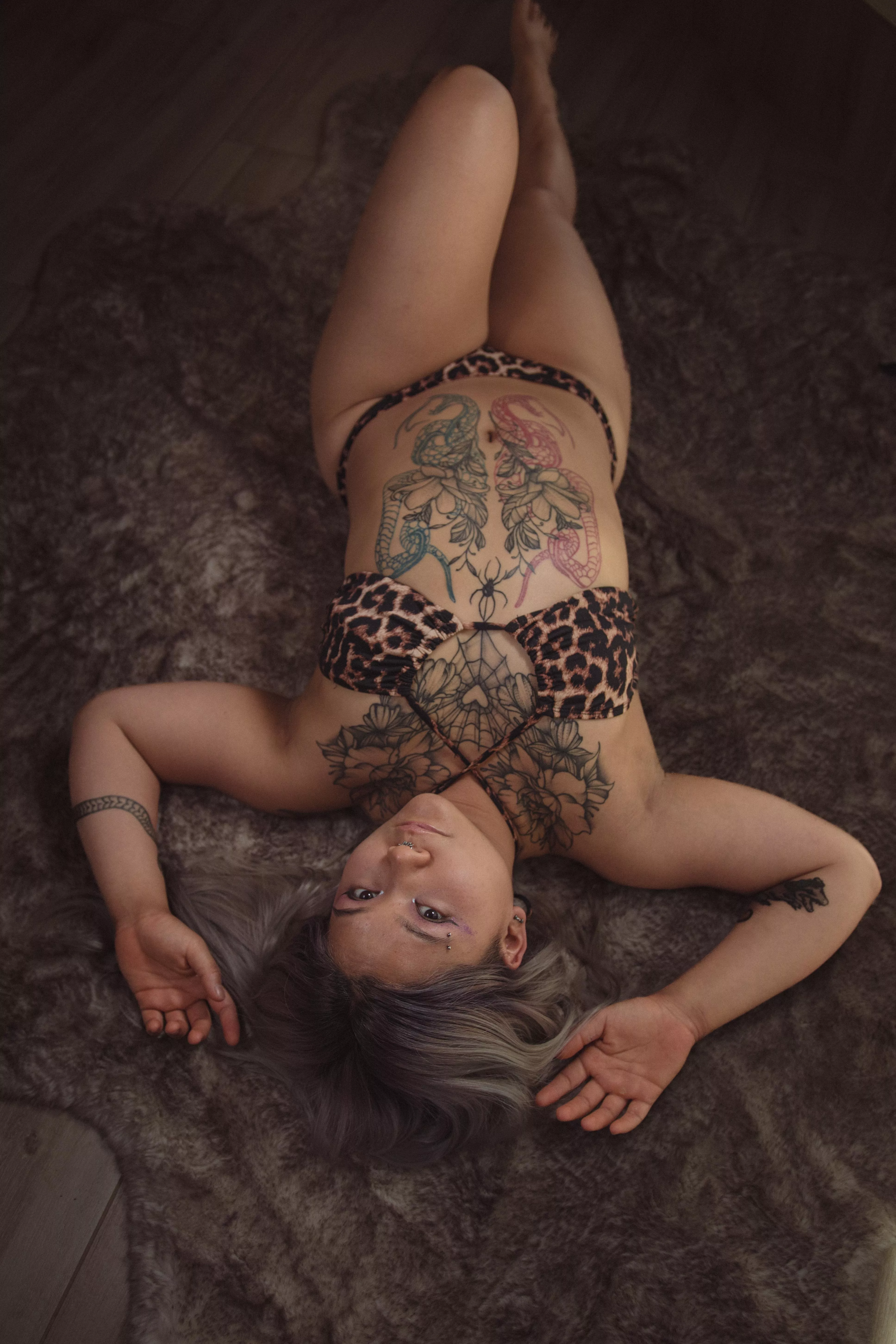 Lying on the floor waitin' for you