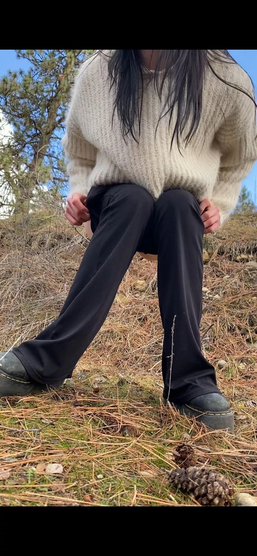 My first public piss was a success