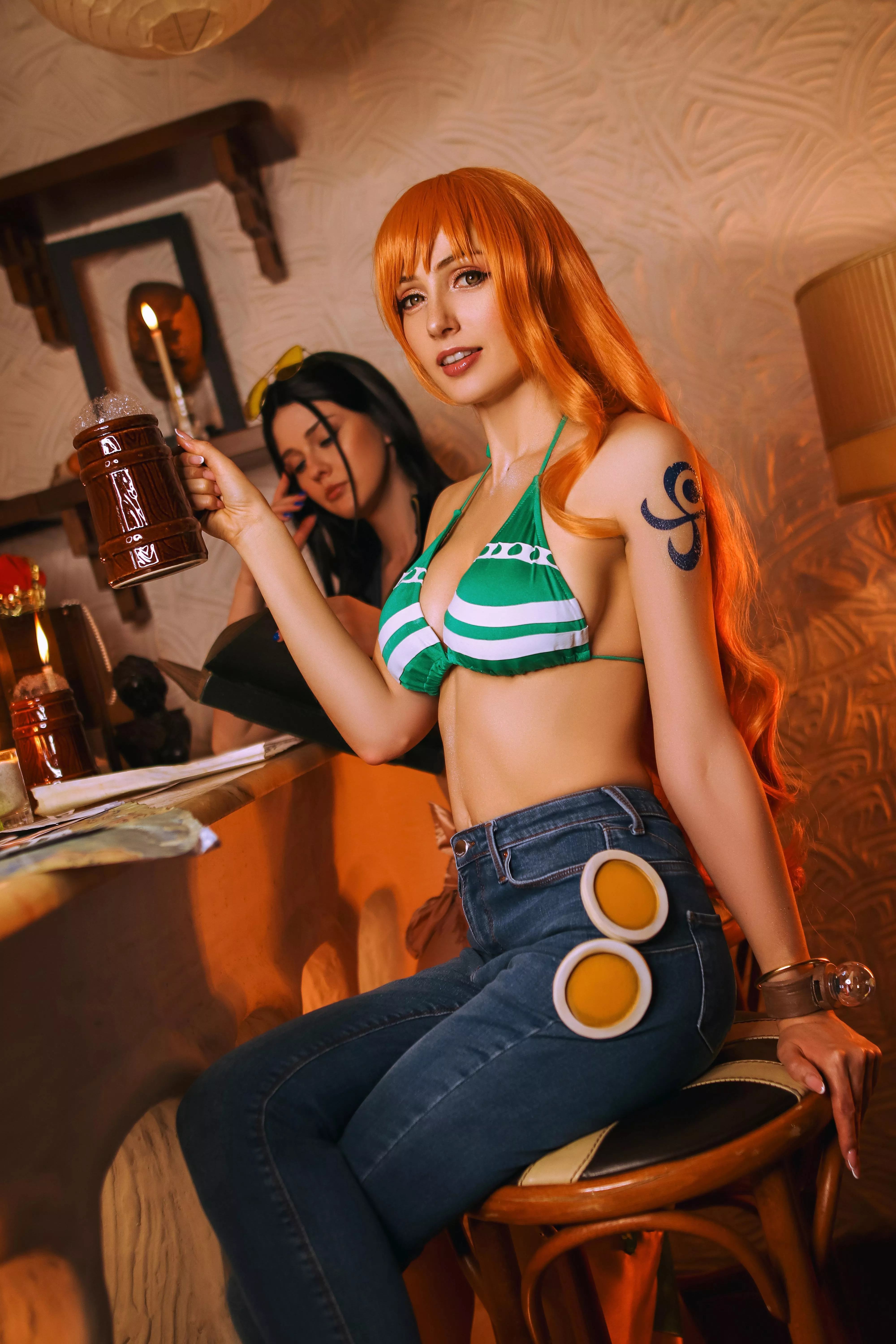 Nami from One Piece cosplay by BellatrixAiden