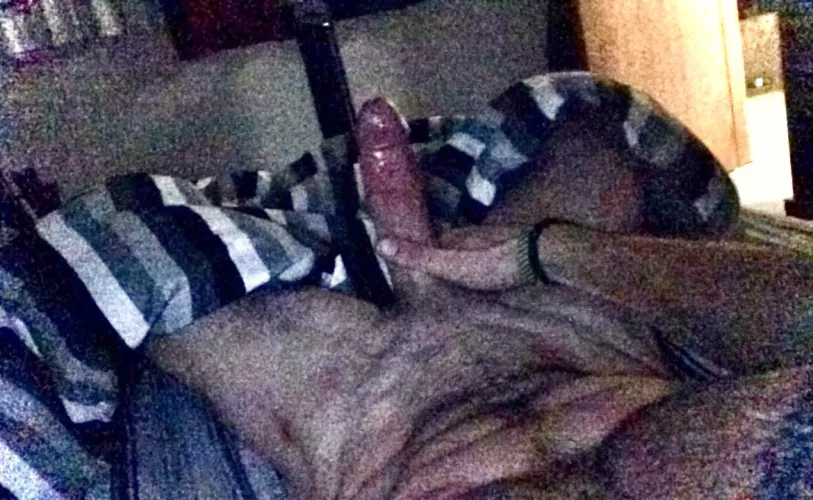 Not the best angle for the chest hair