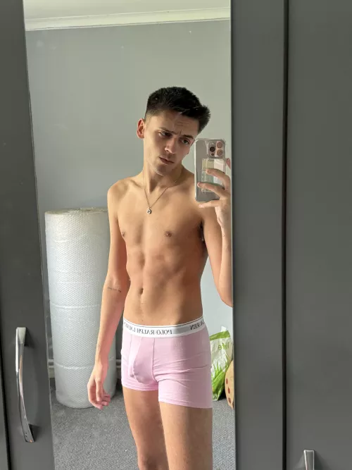 pink to make the boys..