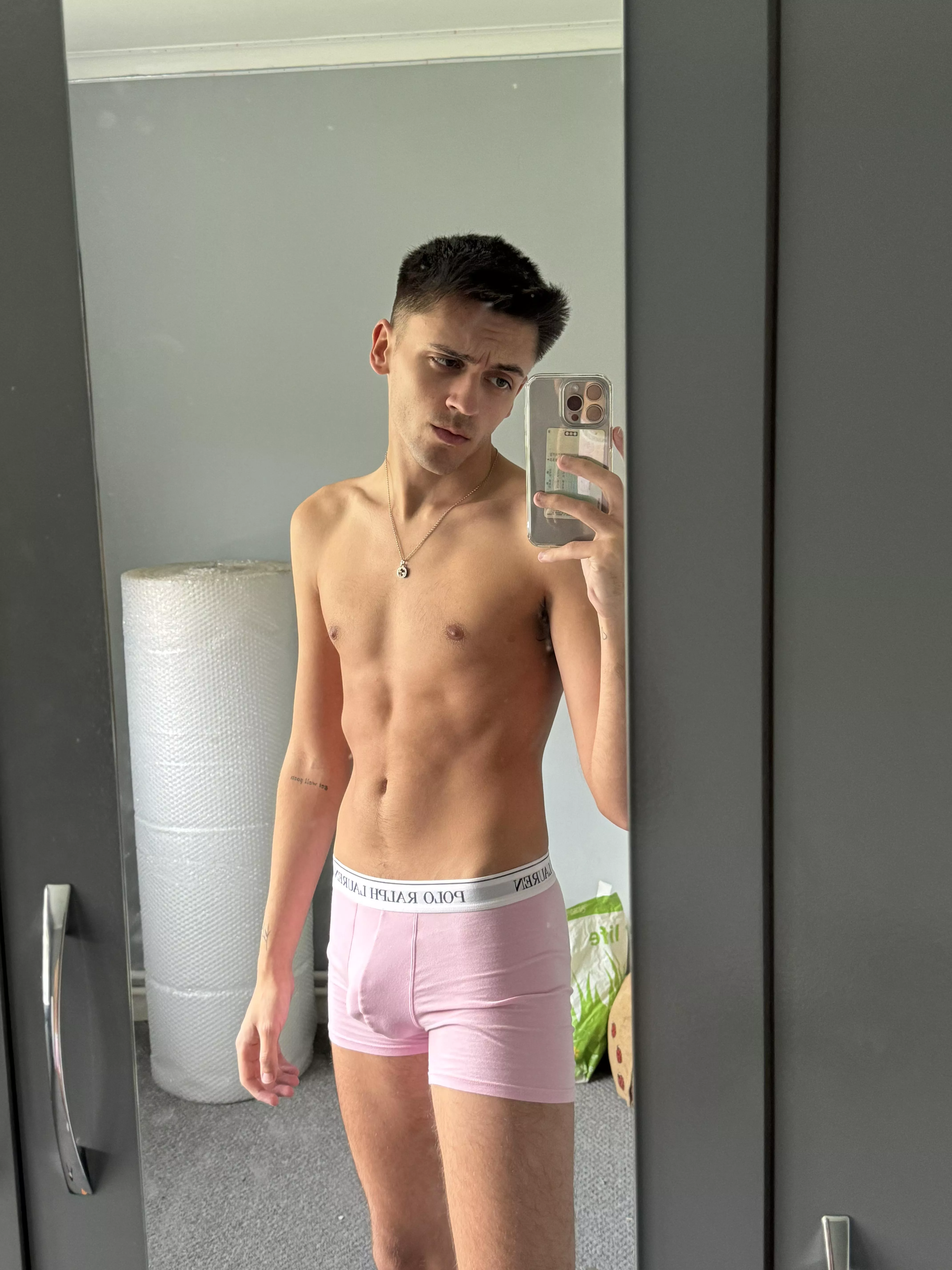 pink to make the boys..