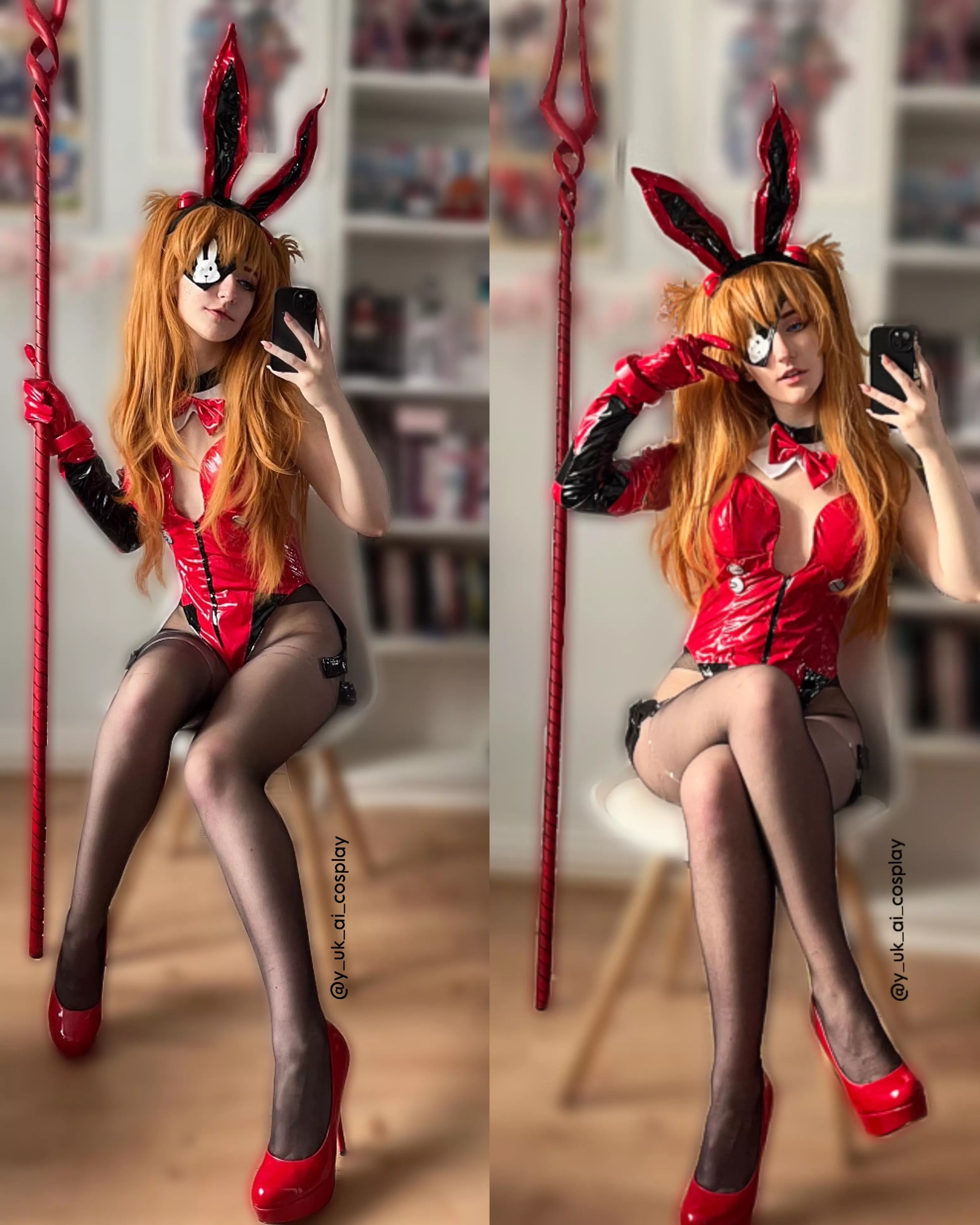 Please read description! Asuka ver. bunny - @y_uk_ai_cosplay 