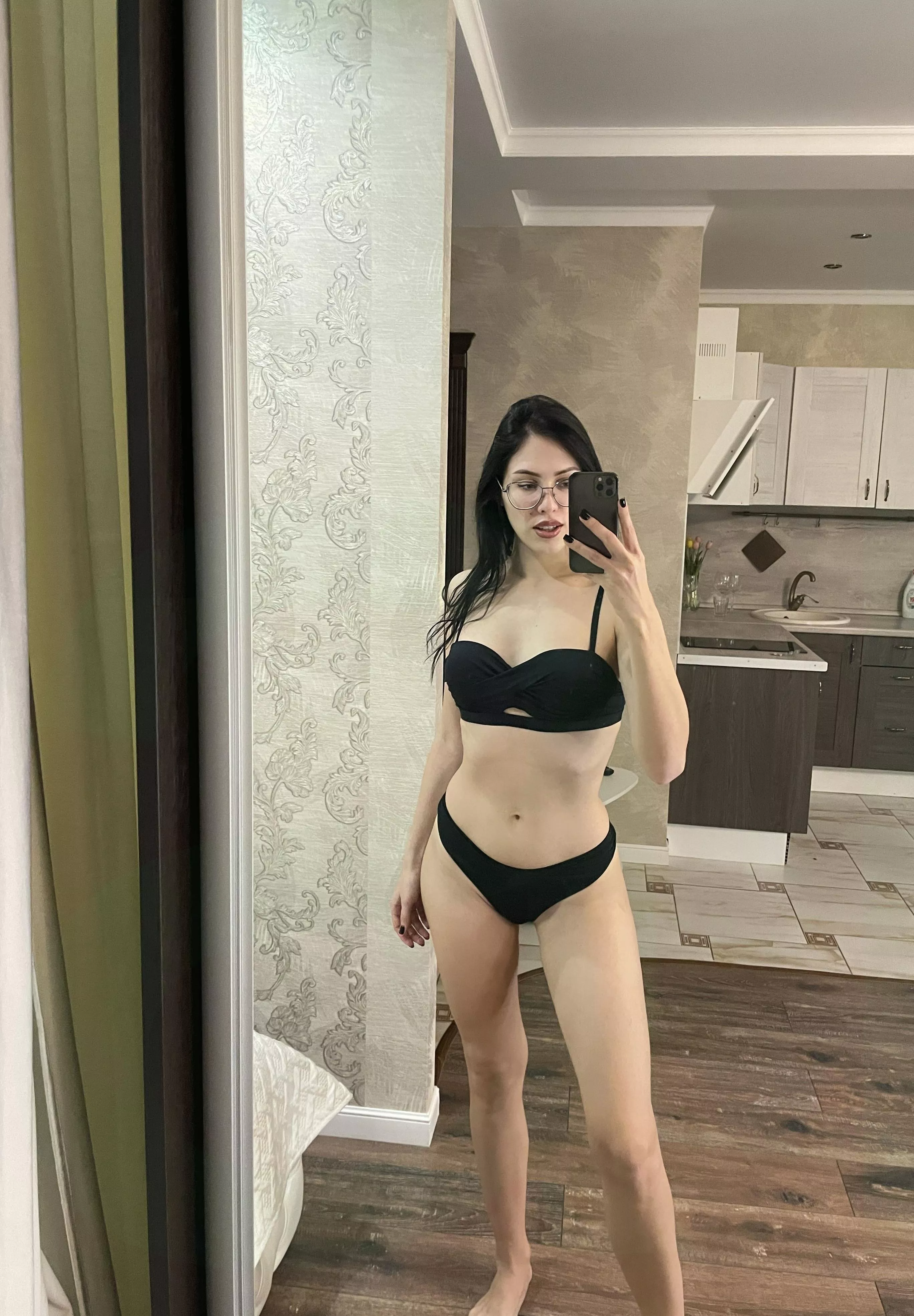 Shall we splash around together in swimsuits, or should we take ours off?