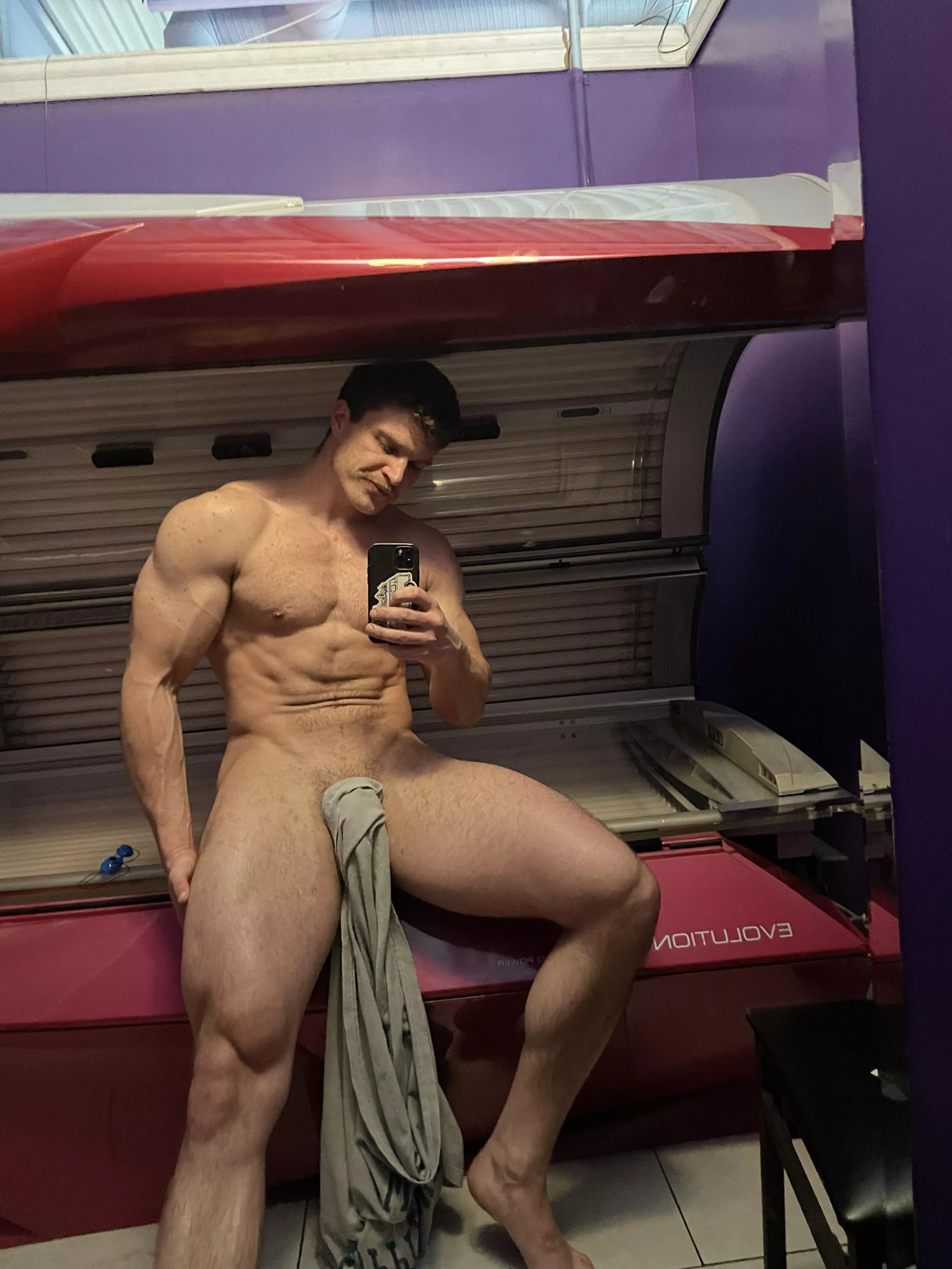 Want to tan together? 