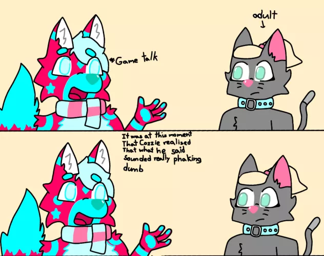 When you talk about a game to adults