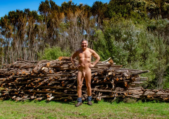 Winter is coming. Getting organized with firewood.