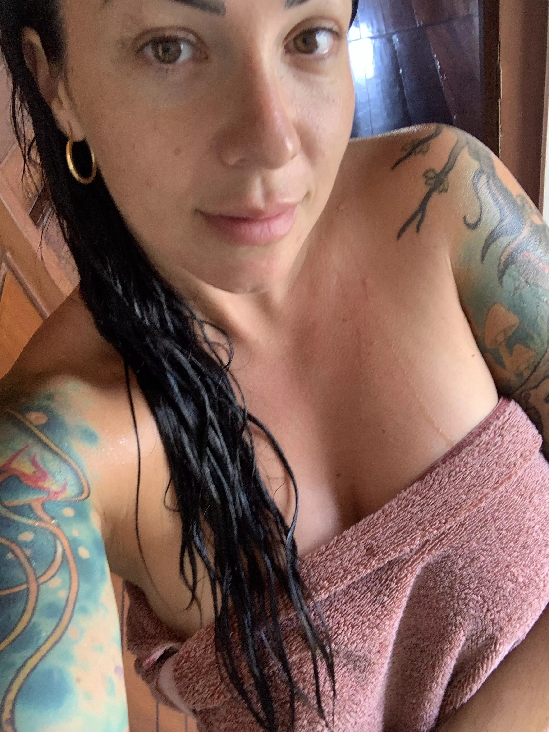 Would you dare to remove the towel?