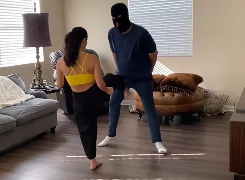 Would you want to be kicked by me?