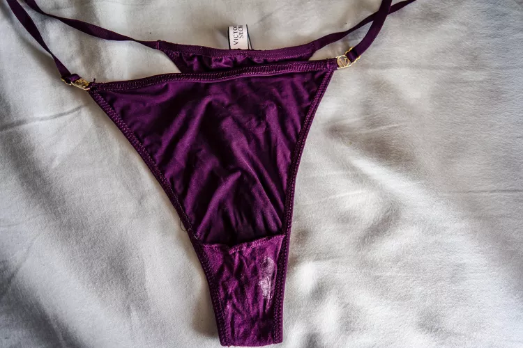 You find wife's thong like this in our bathroom, what do you do?
