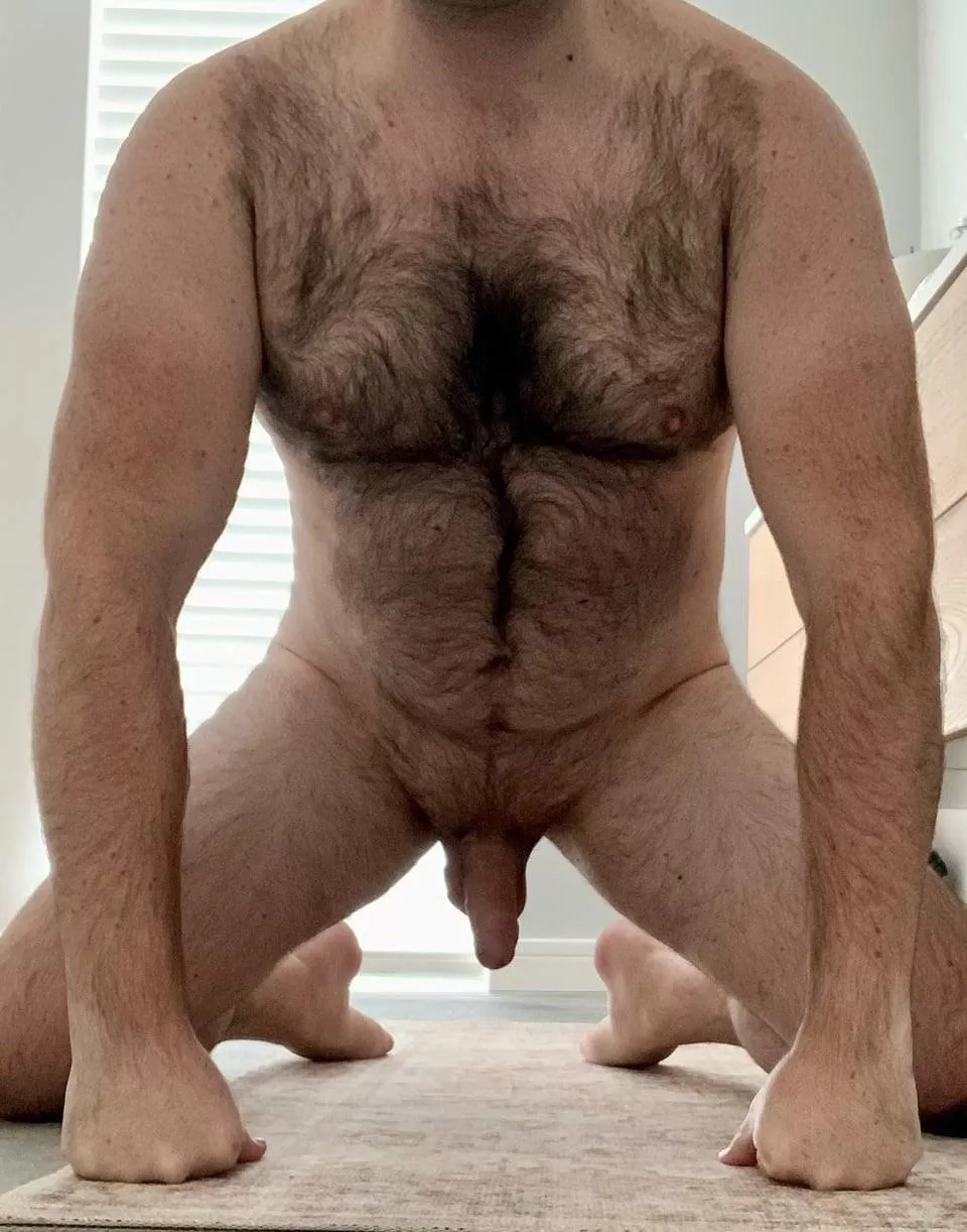 [33] was such a horny depraved pup last night edging