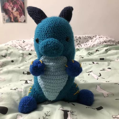 A brand new plushie  is complete 