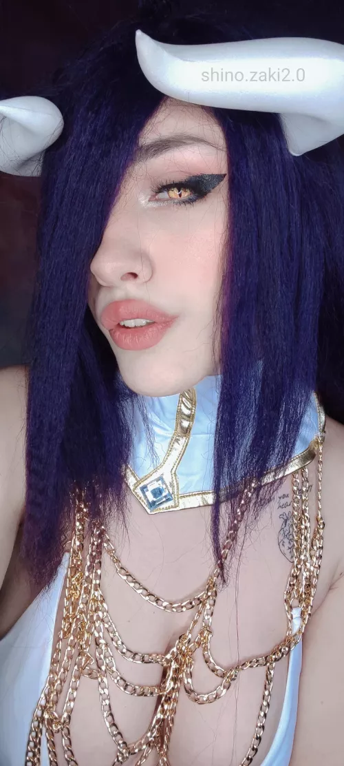 Albedo from Overlord by Shino Zaki 