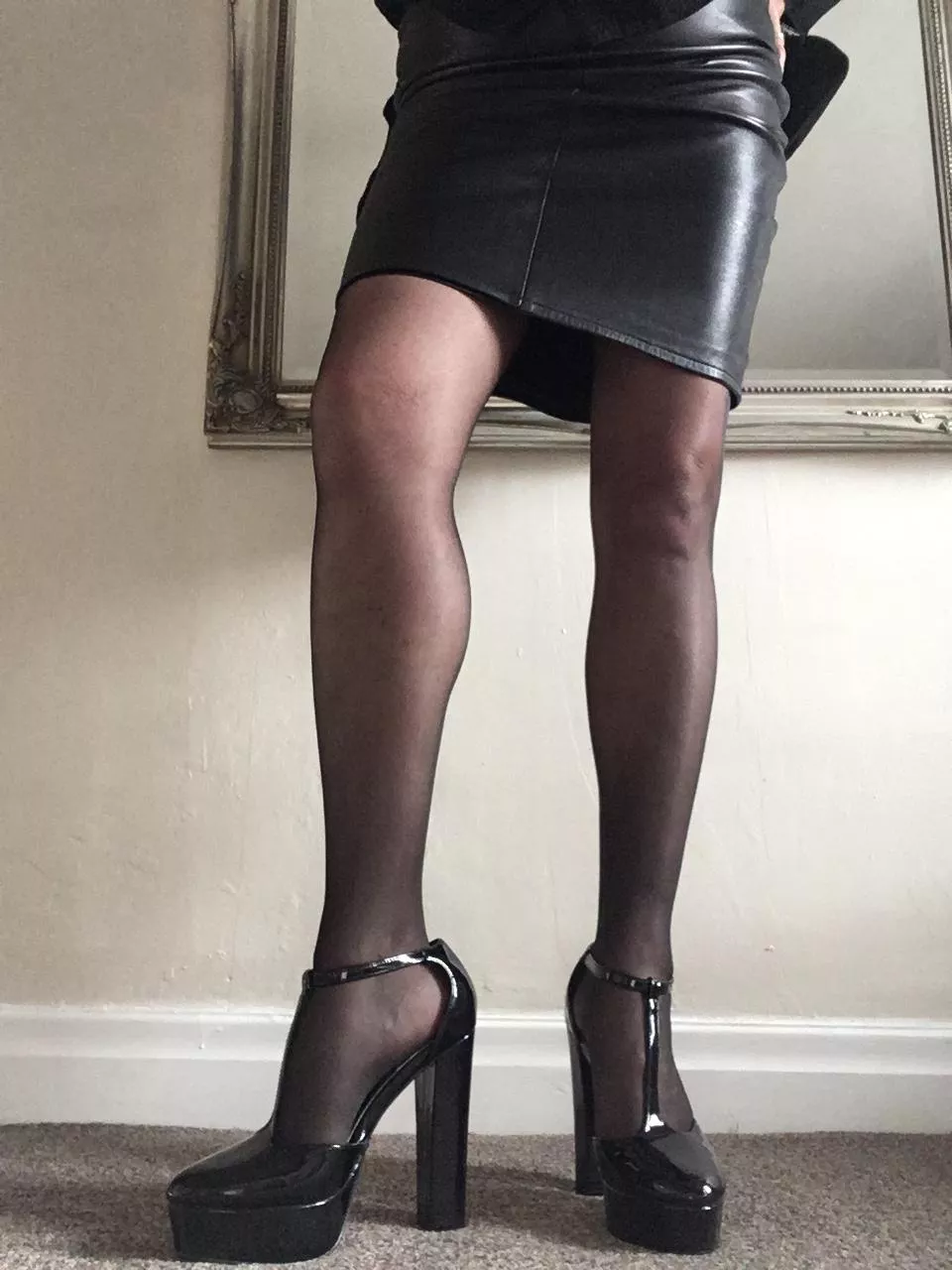 Big fat Shiny heels