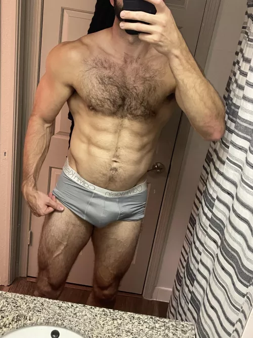 Can I be Calvin Klein’s new model? 😉