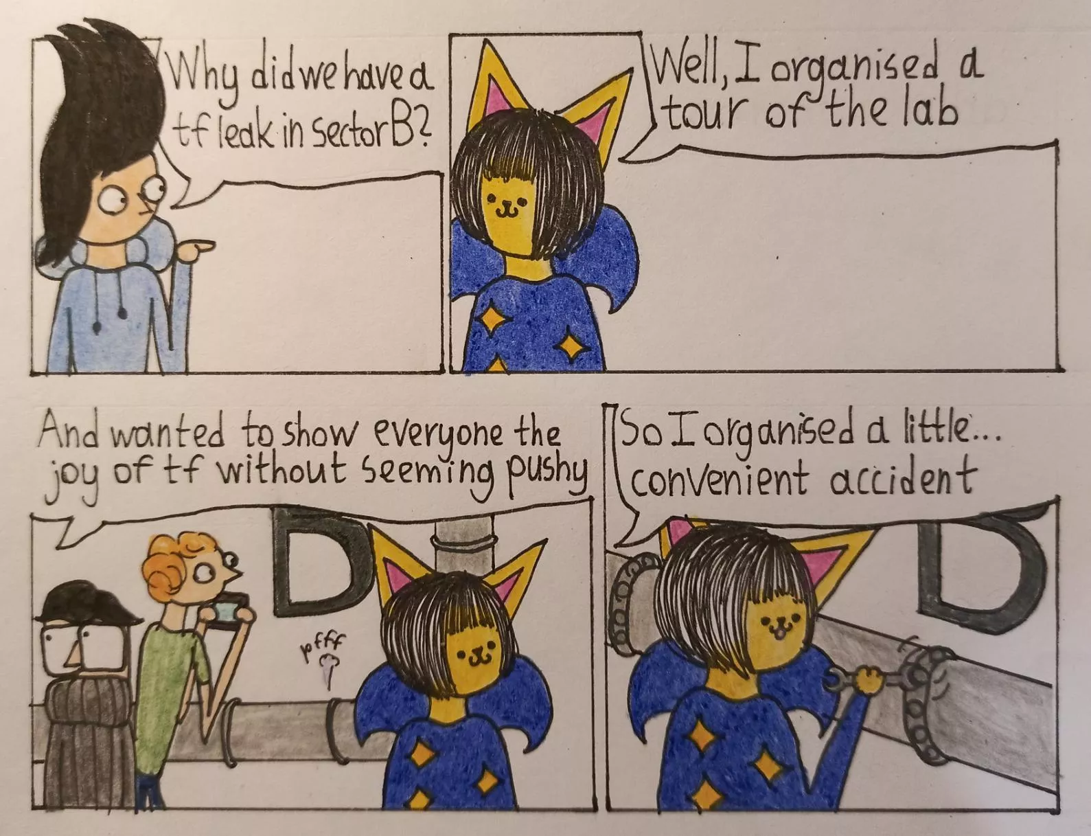 Convenient accident (art by me) 