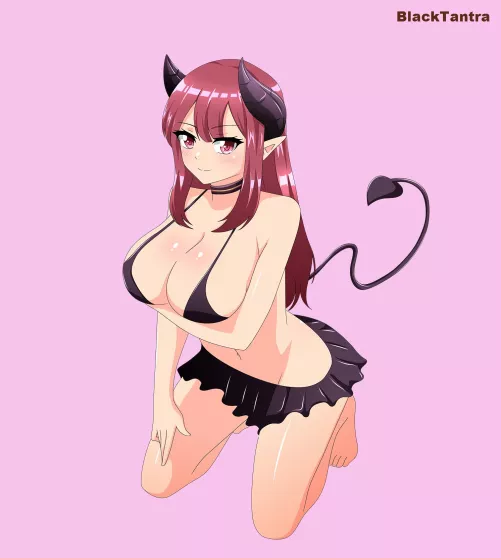 Cute face, big tits [Lily by BlackTantra]