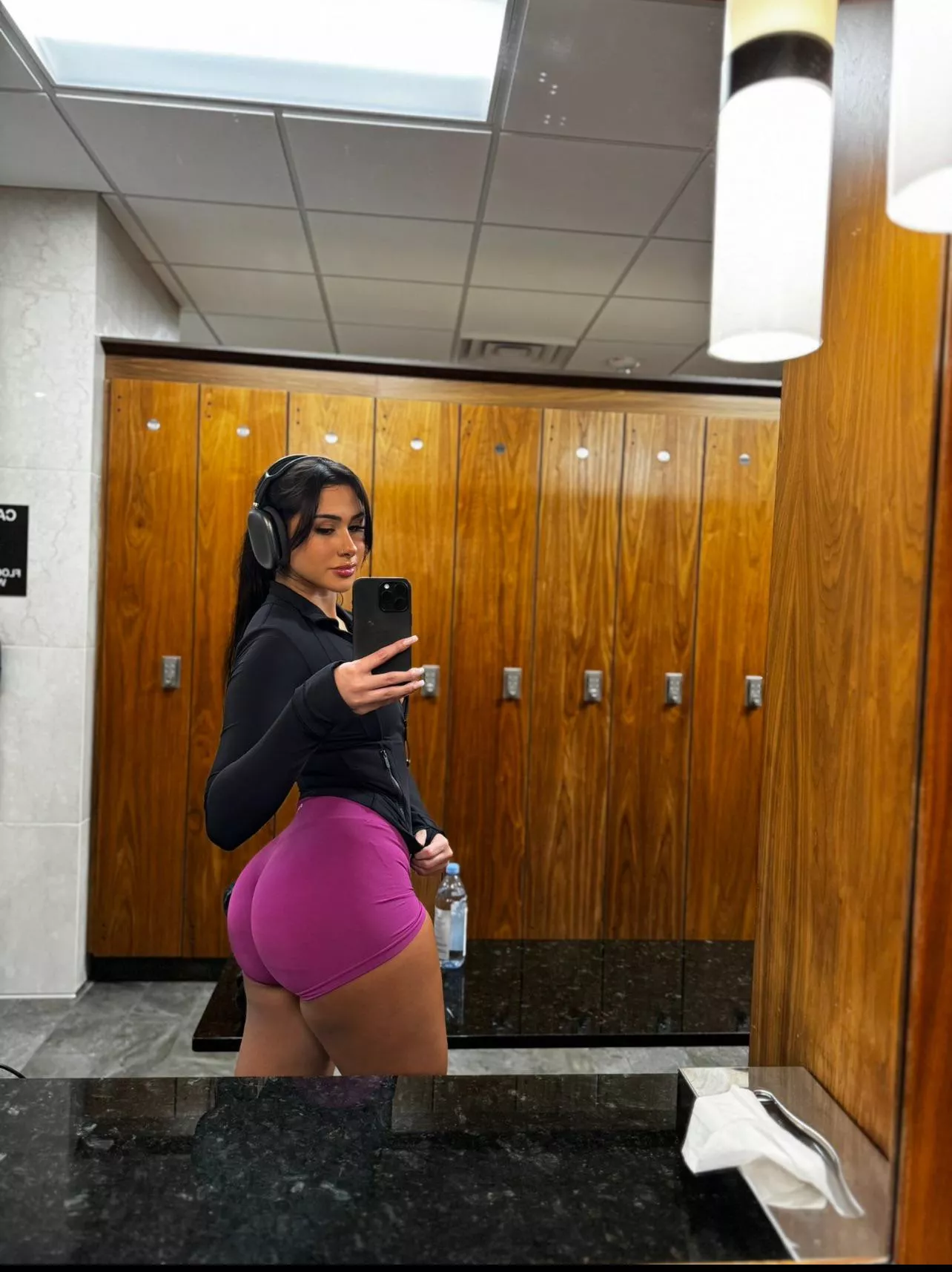 (F) sweating through my shorts after a hard day should I just take them off