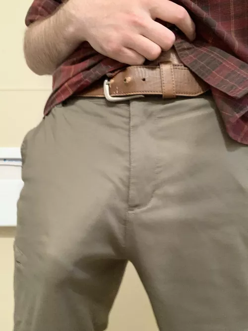 Getting horny at work is particularly risky for me