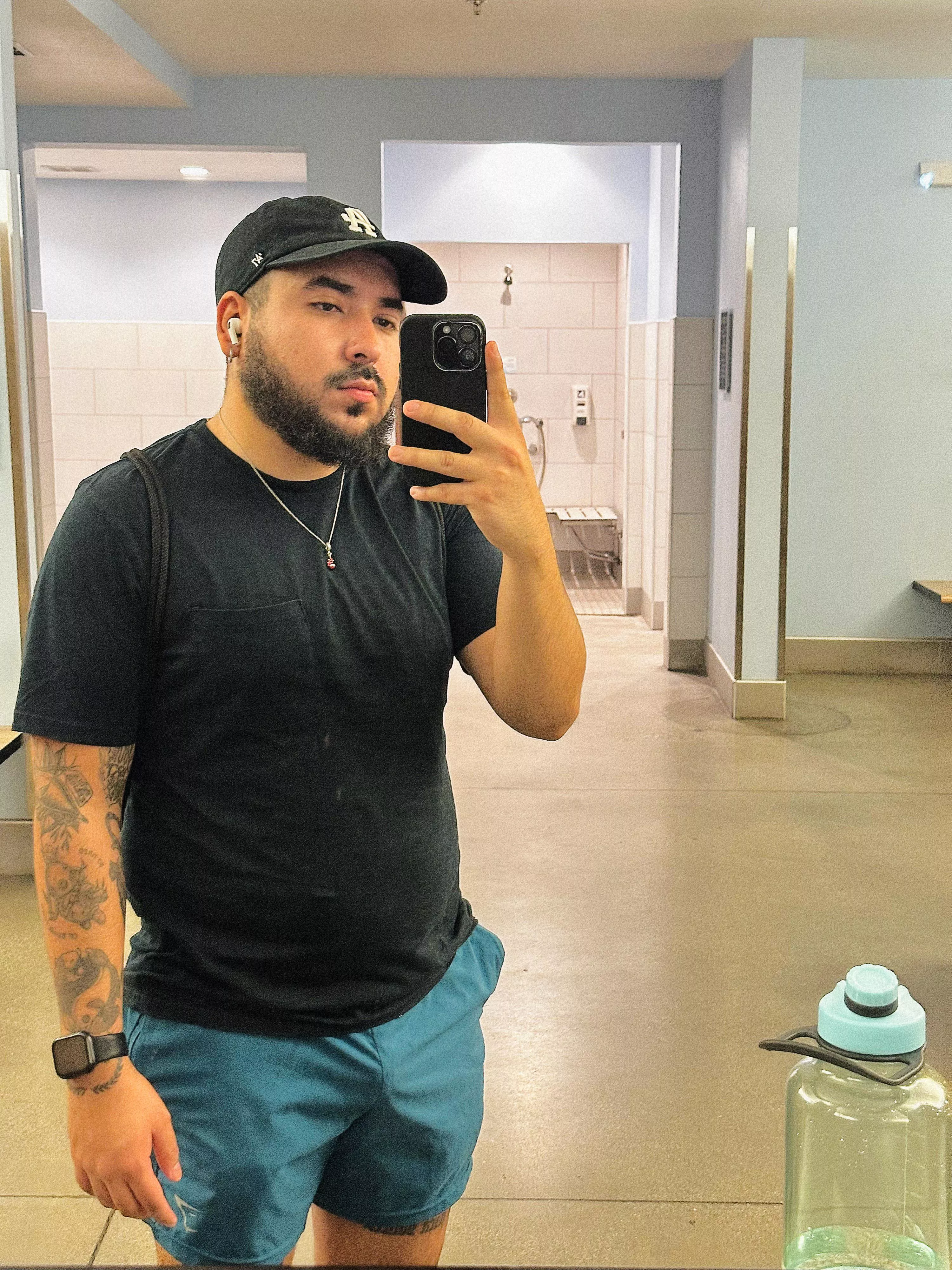 Gym selfie Gym selfie