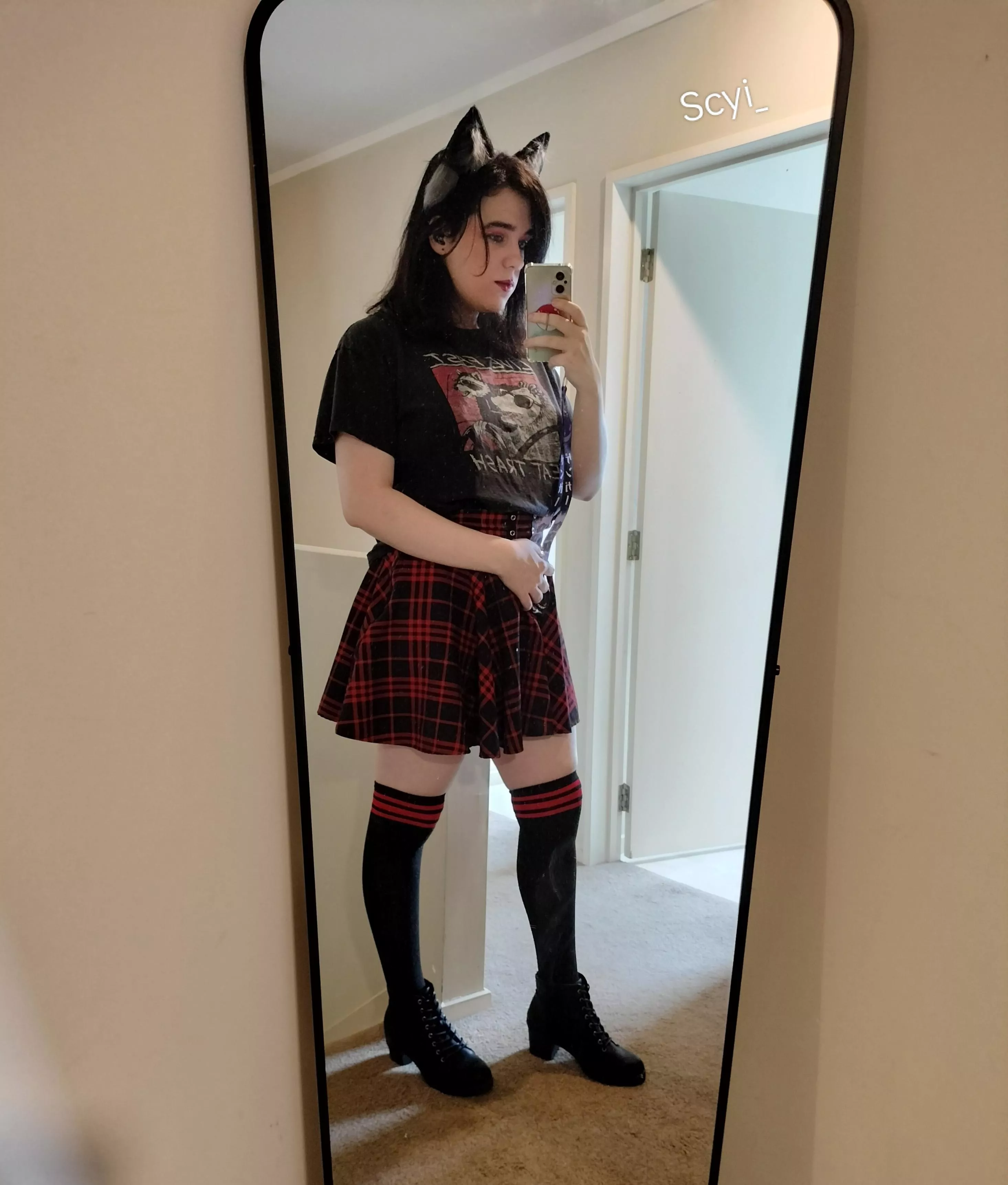 I got my first pair of heels, I'm now giant 5'9!