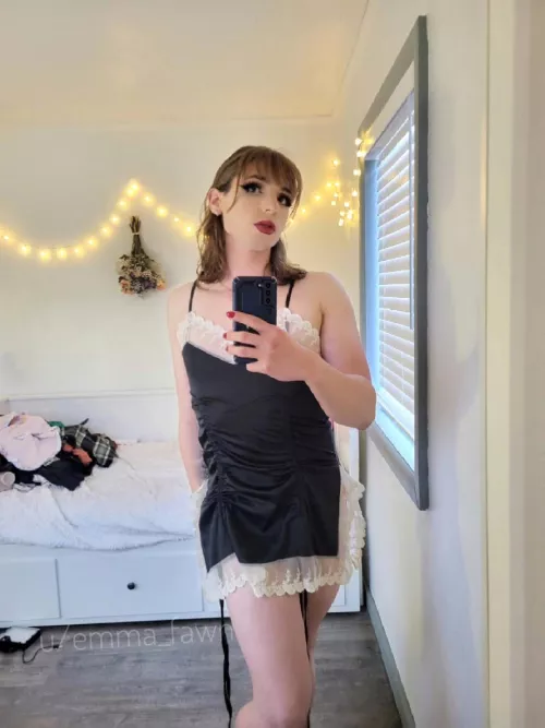 I love that my hair is long enough to not wear a wig now 🥰