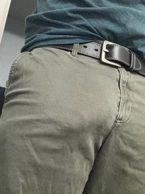 I thought I’d be okay to wear these to work. 