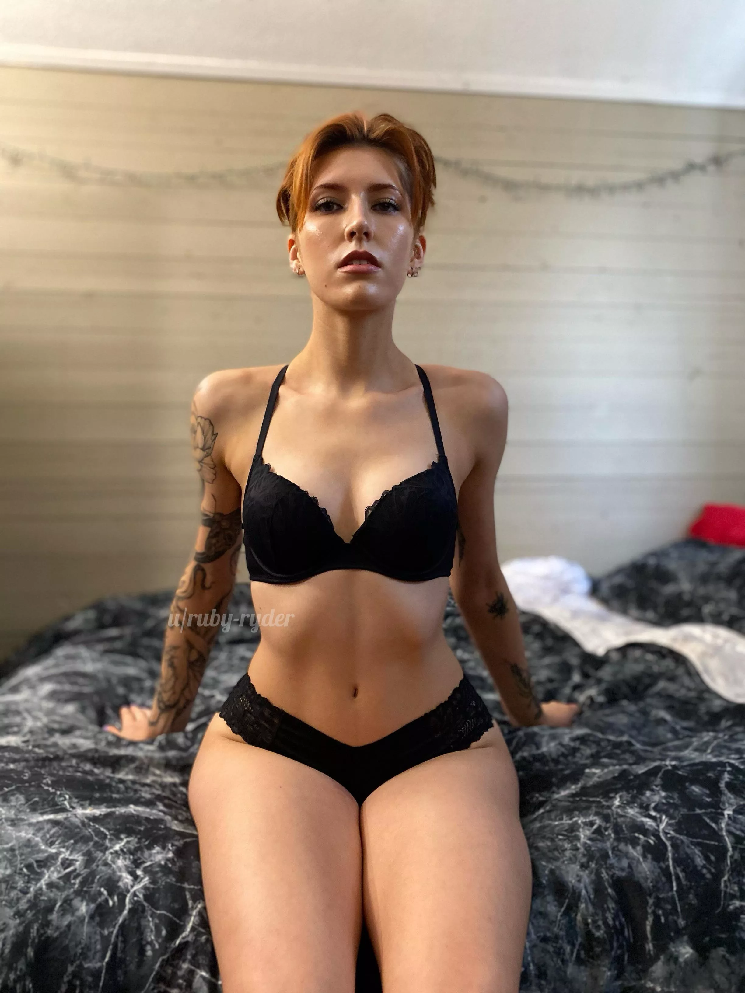 I vote that we stay in bed today