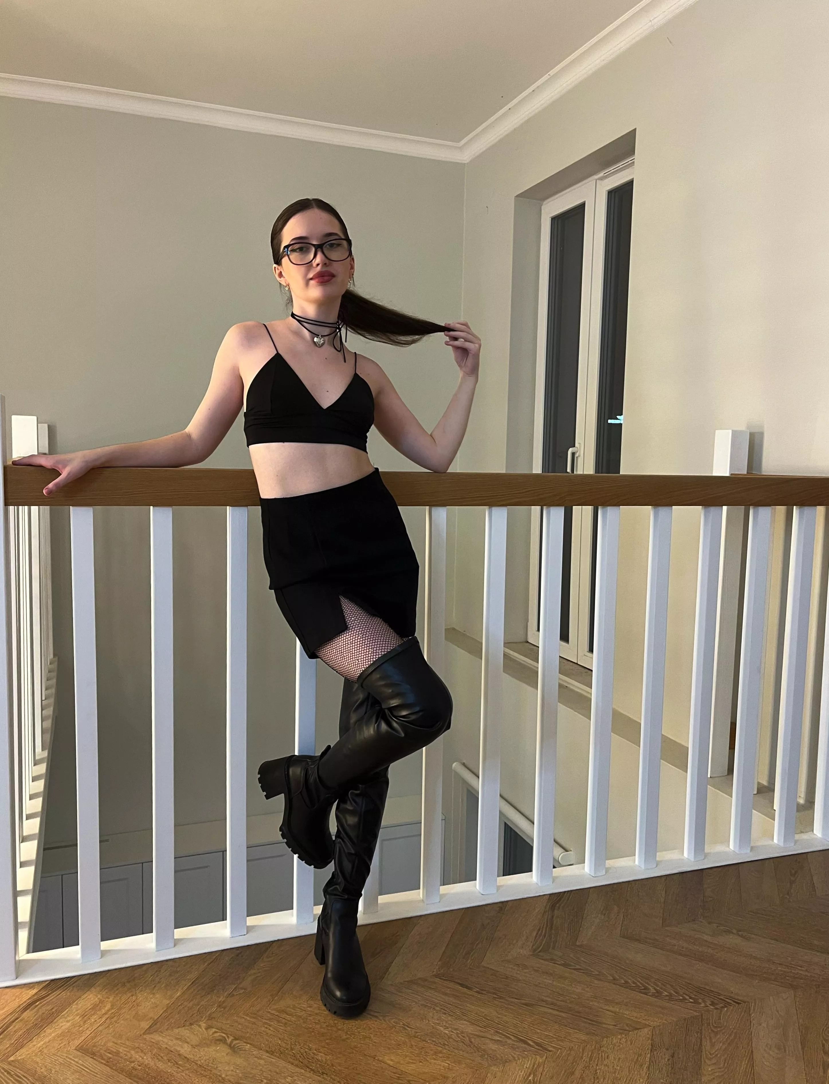 I'm ready to be punished for skipping school daddy