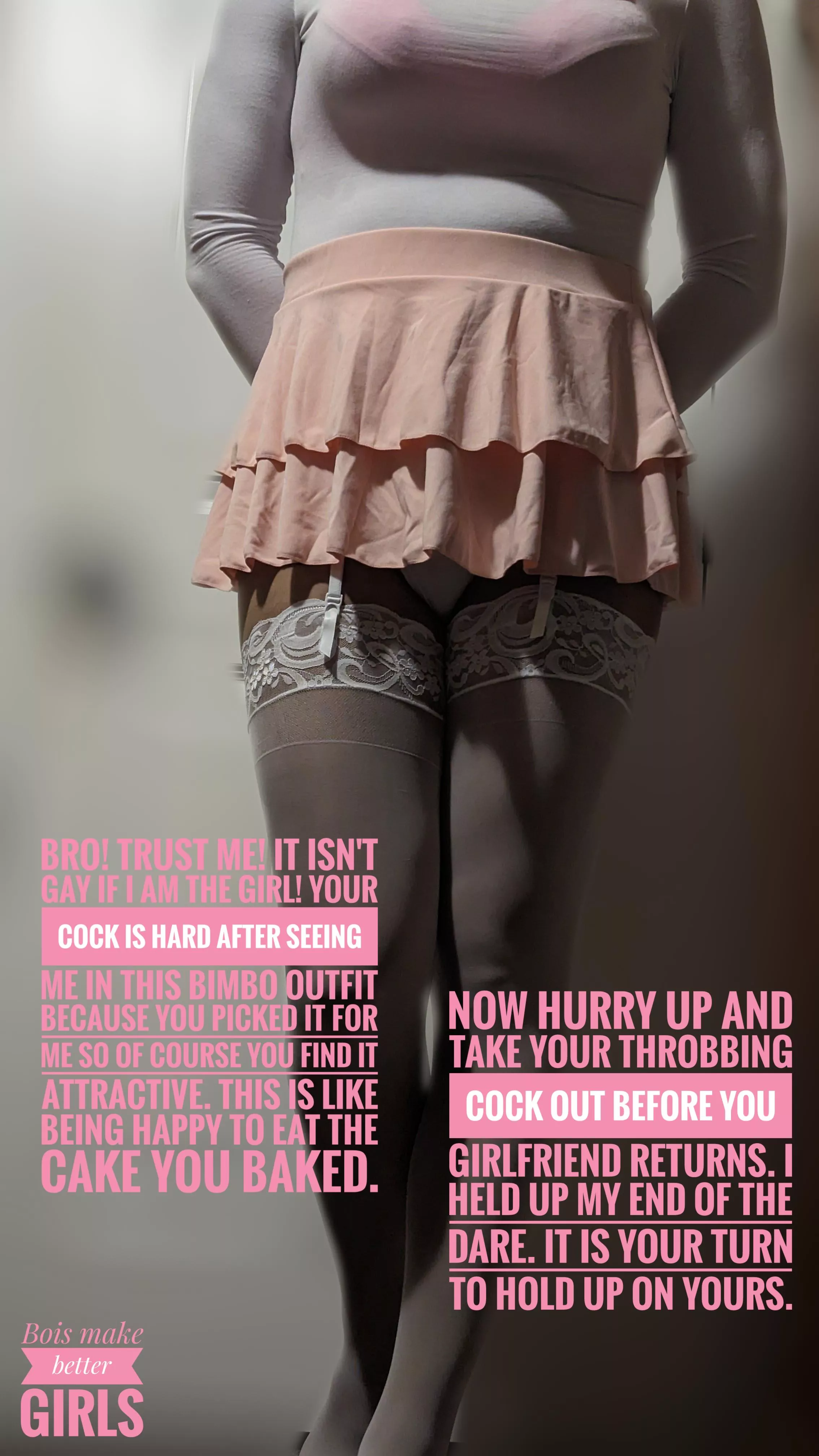 It isn't gay if you are the girl