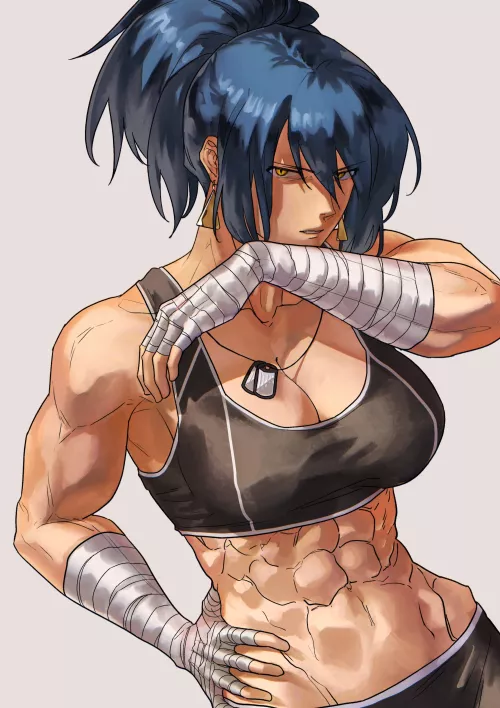 Leona (Chiiro) [The King of Fighters]