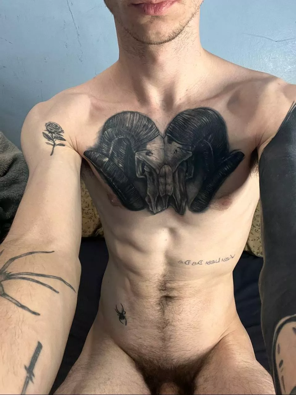 Loving my new chest tattoo 😍 