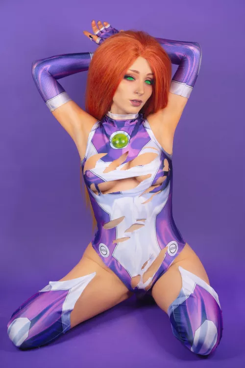 My Lewd Starfire cosplay (Shiroktsne)